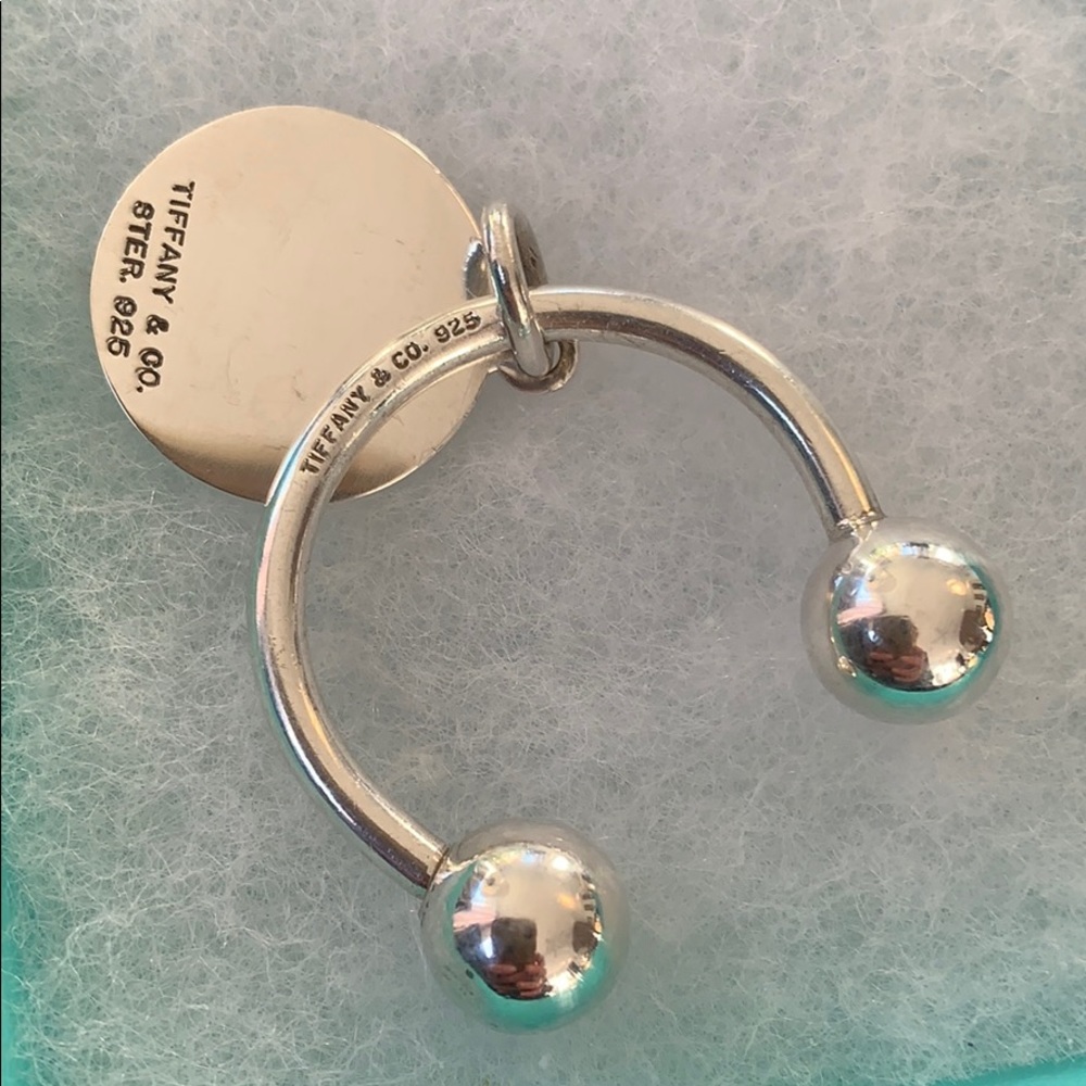 Tiffany & Co. keychain with charm (small!)